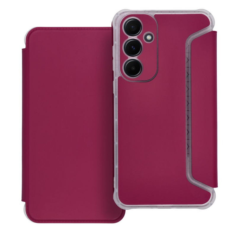 Samsung Galaxy A55 Wallet Cases Piano Book Magenta