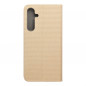 Samsung Galaxy A55 Wallet Cases Sensitive Book Gold
