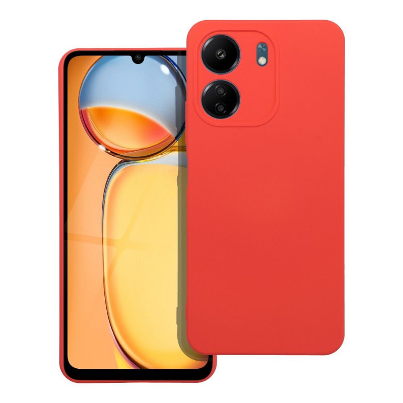 XIAOMI Redmi 13C Case Silicone Elegant  Peach