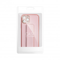 Samsung Galaxy A15 5G Case LEATHER Case Kickstand Pink