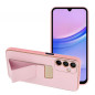 Samsung Galaxy A15 5G Case LEATHER Case Kickstand Pink