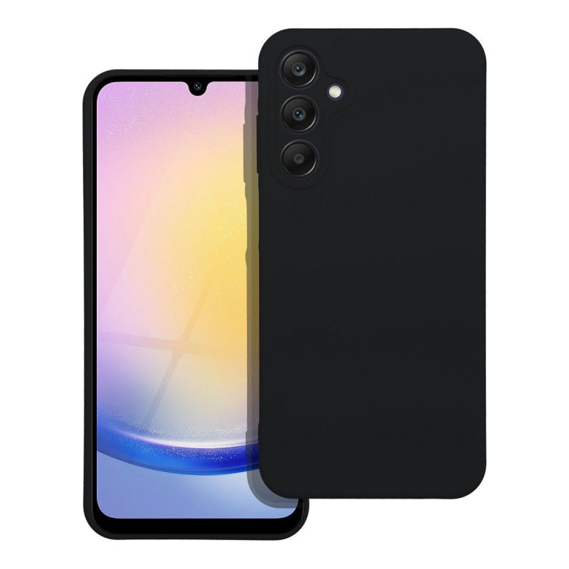 Samsung Galaxy A25 5G Case Silicone Elegant  Black