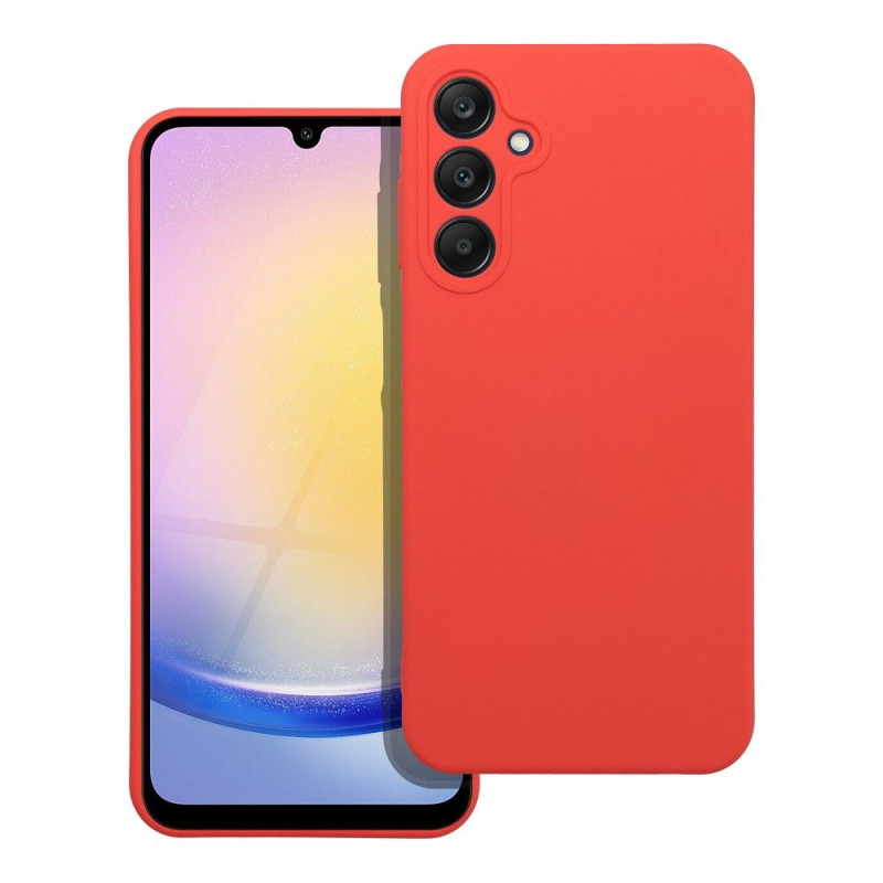 Samsung Galaxy A25 5G Case Silicone Elegant  Peach