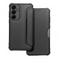 Samsung Galaxy A55 Wallet Cases Razor Book Carbon Fibre, Carbon pattern  Black