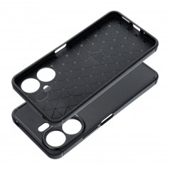 XIAOMI Redmi 13C Case Carbon premium Elegant  Black