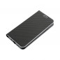 Samsung Galaxy A05s Wallet Cases LUNA Book Carbon Carbon Fibre, Elegant  Black