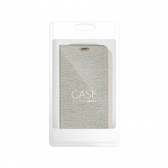 Samsung Galaxy A05s Wallet Cases LUNA Book Gold Elegant  Silver