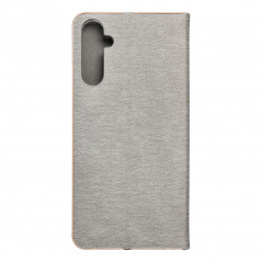 Samsung Galaxy A05s Wallet Cases LUNA Book Gold Elegant  Silver