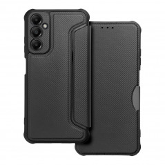 Samsung Galaxy A05s Wallet Cases Razor Book Carbon Fibre, Carbon pattern  Black