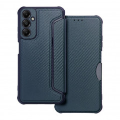 Samsung Galaxy A05s Wallet Cases Razor Book Carbon Fibre, Carbon pattern  Blue