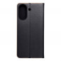 XIAOMI Redmi 13C Wallet Cases LUNA Book Gold Elegant  Black