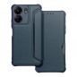 XIAOMI Redmi 13C Wallet Cases Razor Book Carbon Fibre, Carbon pattern  Blue