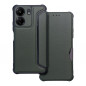 XIAOMI Redmi 13C Wallet Cases Razor Book Carbon Fibre, Carbon pattern  Dark green