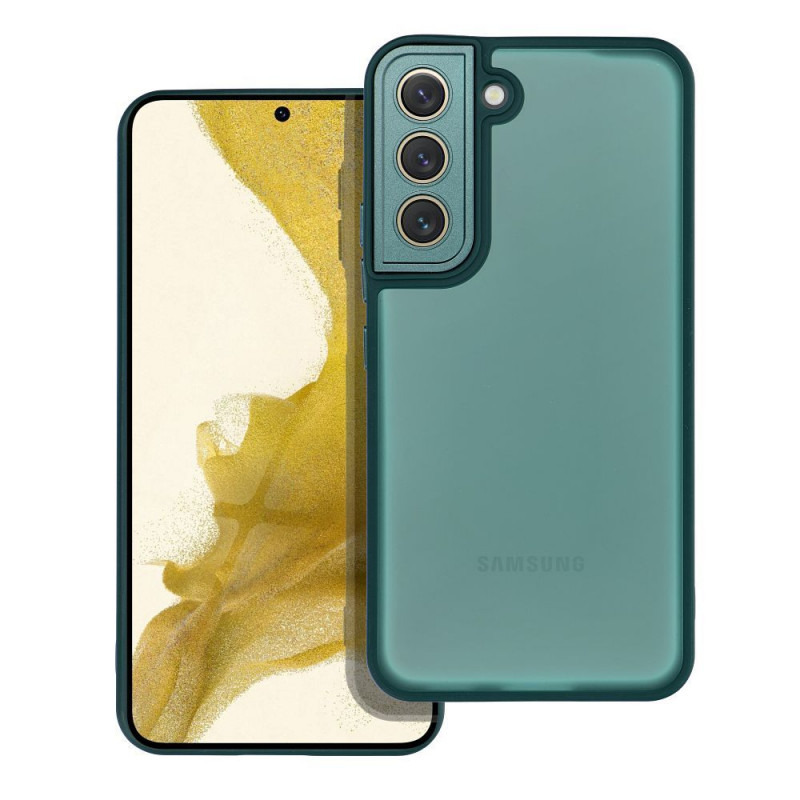 Samsung Galaxy S22 Case VARIETE Elegant  Dark green