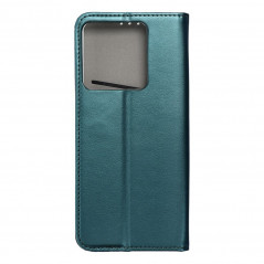 XIAOMI Redmi Note 13 Pro 5G Wallet Cases Smart Magneto book Dark green