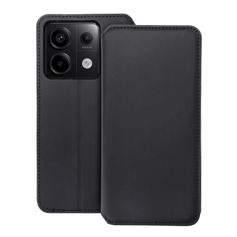 XIAOMI Redmi Note 13 Pro 5G Wallet Cases Dual Pocket book Black