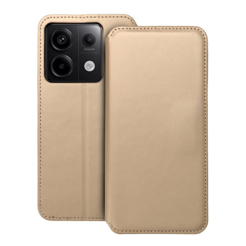 XIAOMI Redmi Note 13 Pro 5G Wallet Cases Dual Pocket book Gold