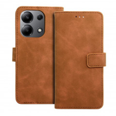 XIAOMI Redmi Note 13 4G Wallet Cases TENDER Book Brown