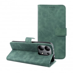 XIAOMI Redmi Note 13 4G Wallet Cases TENDER Book Green