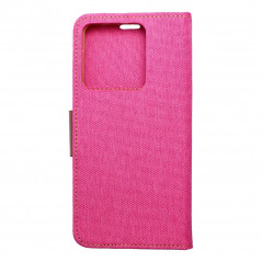 XIAOMI Redmi Note 13 5G Wallet Cases CANVAS Book Pink