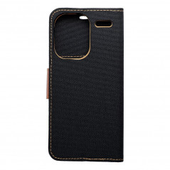 XIAOMI Redmi Note 13 Pro Plus 5G Wallet Cases CANVAS Book Black