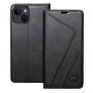 Apple iPhone 14 Wallet Cases Forcell F-PROTECT RFID Blocker Book Elegant  Black