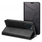 Apple iPhone 15 Wallet Cases Forcell F-PROTECT RFID Blocker Book Elegant  Black