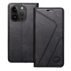 Apple iPhone 14 Pro Wallet Cases Forcell F-PROTECT RFID Blocker Book Elegant  Black
