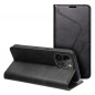 Apple iPhone 14 Pro Max Wallet Cases Forcell F-PROTECT RFID Blocker Book Elegant  Black