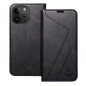Apple iPhone 14 Pro Max Wallet Cases Forcell F-PROTECT RFID Blocker Book Elegant  Black