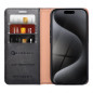 Apple iPhone 14 Pro Max Wallet Cases Forcell F-PROTECT RFID Blocker Book Elegant  Black