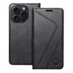 Apple iPhone 14 Wallet Cases Forcell F-PROTECT RFID Blocker Book Elegant  Black