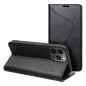 Apple iPhone 13 Pro Max Wallet Cases Forcell F-PROTECT RFID Blocker Book Elegant  Black