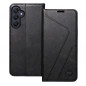 Samsung Galaxy A25 5G Wallet Cases Forcell F-PROTECT RFID Blocker Book Elegant  Black