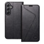 Samsung Galaxy A35 Wallet Cases Forcell F-PROTECT RFID Blocker Book Elegant  Black