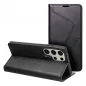 Samsung Galaxy S24 ULTRA Wallet Cases Forcell F-PROTECT RFID Blocker Book Elegant  Black