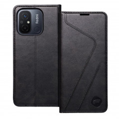 XIAOMI Redmi 12C Wallet Cases Forcell F-PROTECT RFID Blocker Book Elegant  Black
