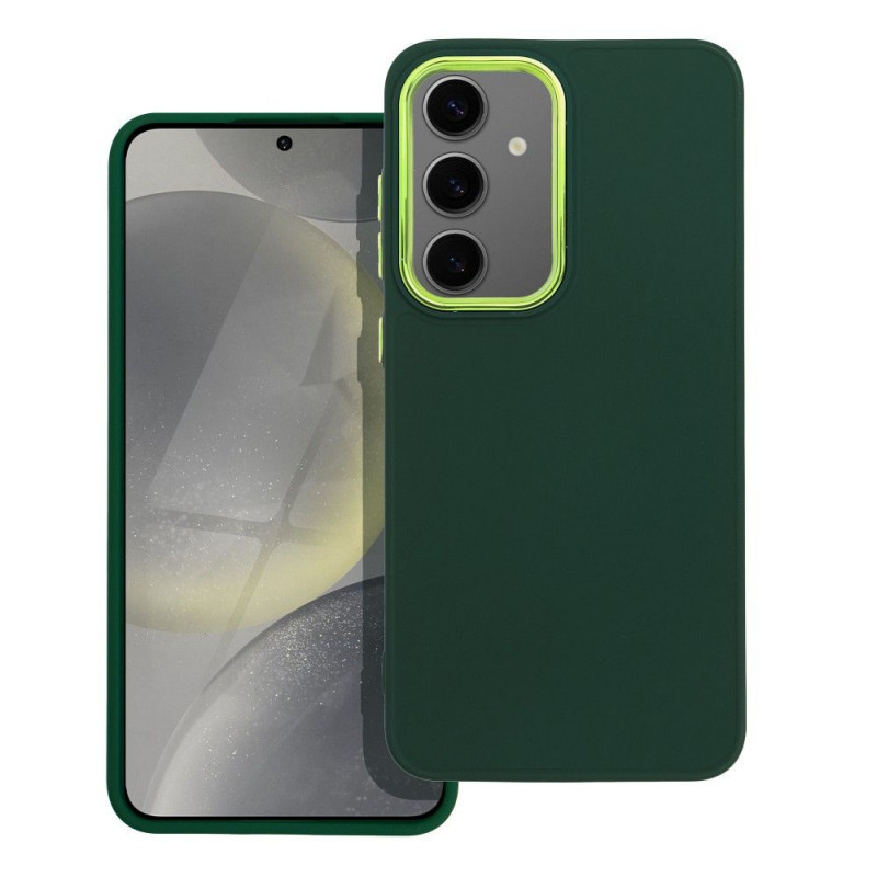 Samsung Galaxy S24 PLUS Case FRAME Elegant  Green