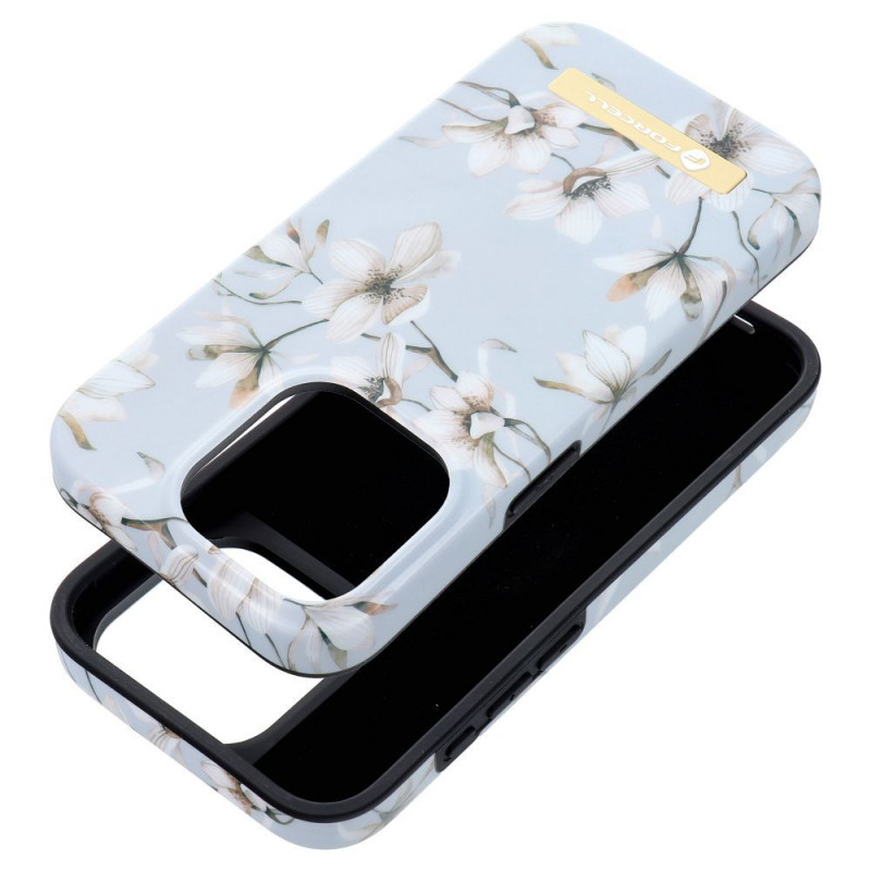 Apple iPhone 14 Pro Case Forcell F-Pprotect Mirage MagSAFE  Spring flowers