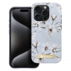 Apple iPhone 15 Pro Max Case Forcell F-Pprotect Mirage MagSAFE  Spring flowers