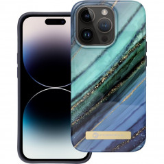 Apple iPhone 14 Pro Case Forcell F-Pprotect Mirage MagSAFE  Jade marble