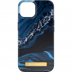 Apple iPhone 15 Pro Case Forcell F-Pprotect Mirage MagSAFE  Ocean marble