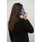 Apple iPhone 15 Plus Case Forcell F-Pprotect Mirage MagSAFE  Blue bird
