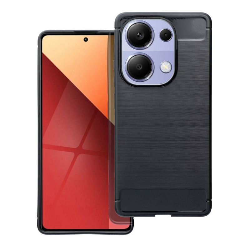 XIAOMI Redmi Note 13 Pro 4G Case Carbon Elegant  Black