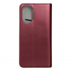 realme C67 4G Wallet Cases Smart Magneto book Burgundy