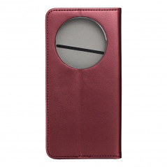 realme 12 Pro Plus 5G Wallet Cases Smart Magneto book Burgundy