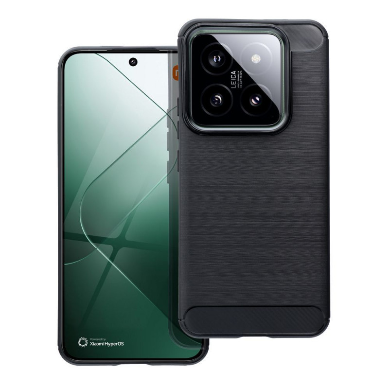 XIAOMI 14 Pro Case Carbon Elegant  Black