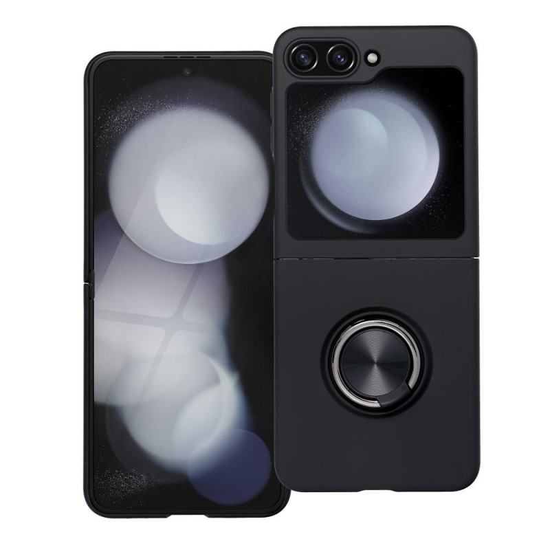 Samsung Galaxy Z Flip5 5G Case Silicone ring Black