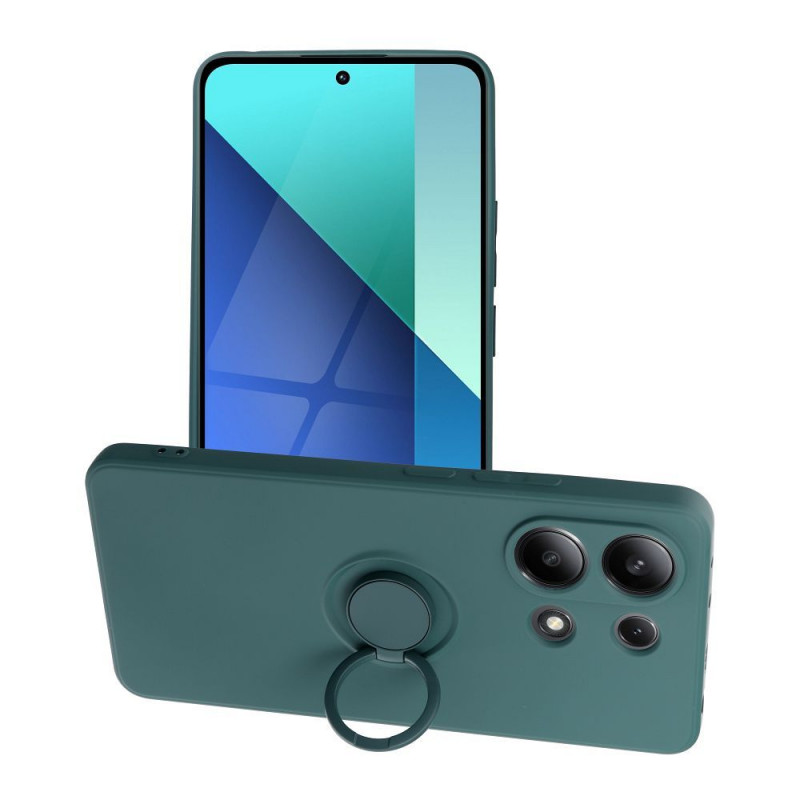 XIAOMI Redmi Note 13 4G Case Silicone ring Green