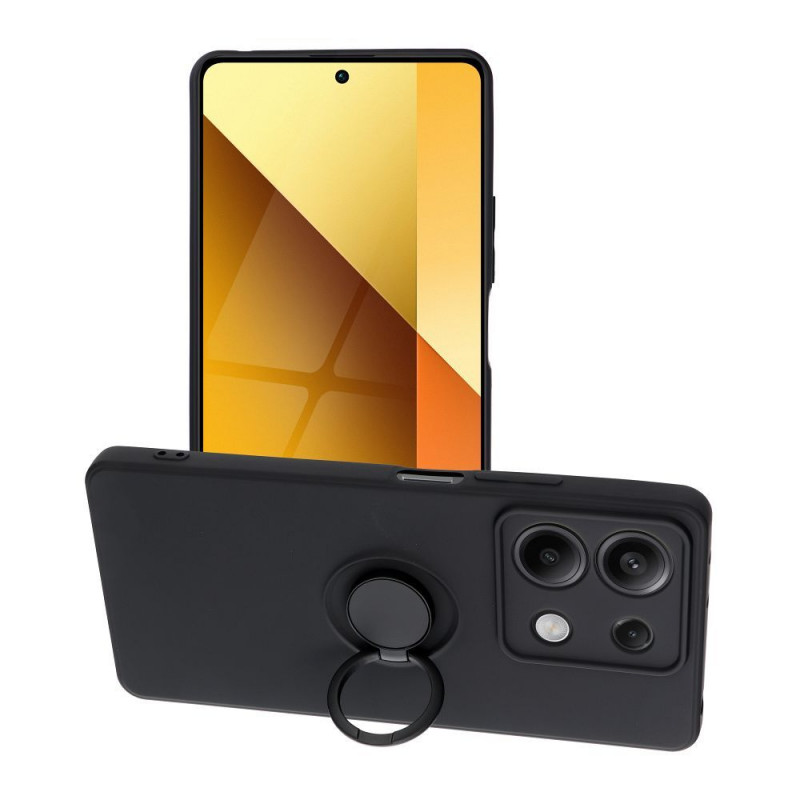XIAOMI Redmi Note 13 5G Case Silicone ring Black